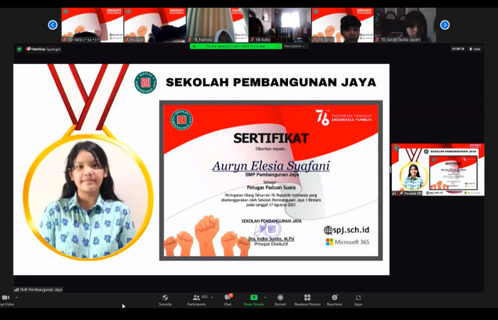 Sertifikat petugas upacara 3