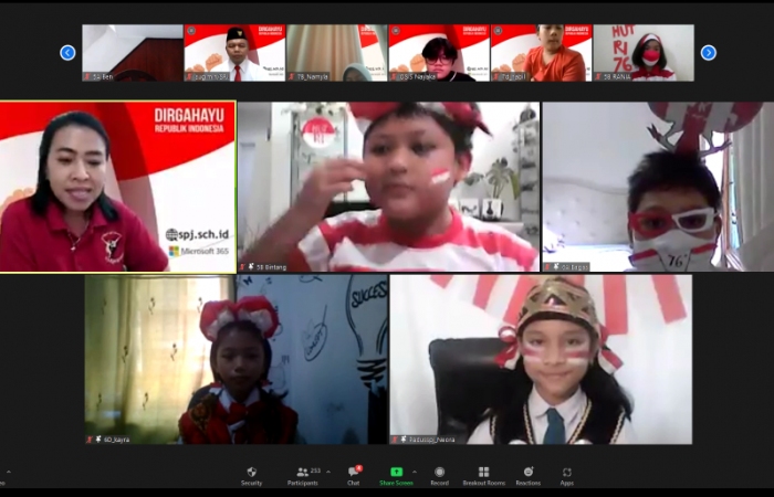 pemenang Lomba Kreativitas Outfit kemerdekaan tingkat SD