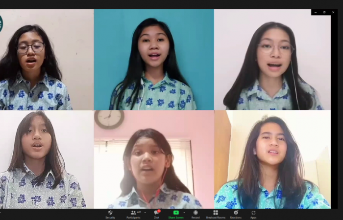 Virtual Choir SMP PJ - Pelajar pancasila