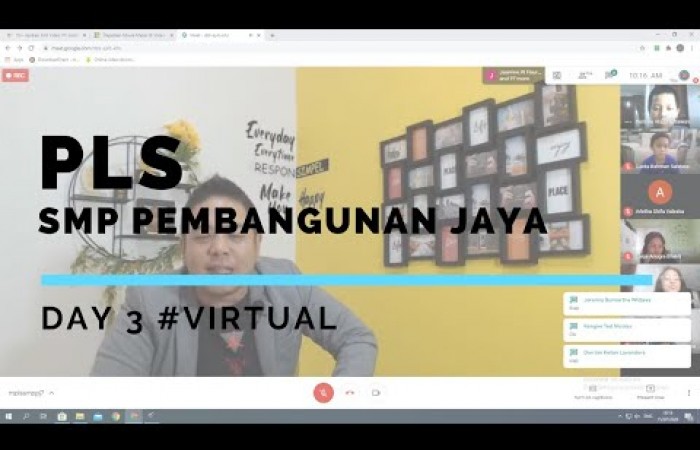 PLS SMP Pembangunan Jaya Day 3 #VIRTUAL