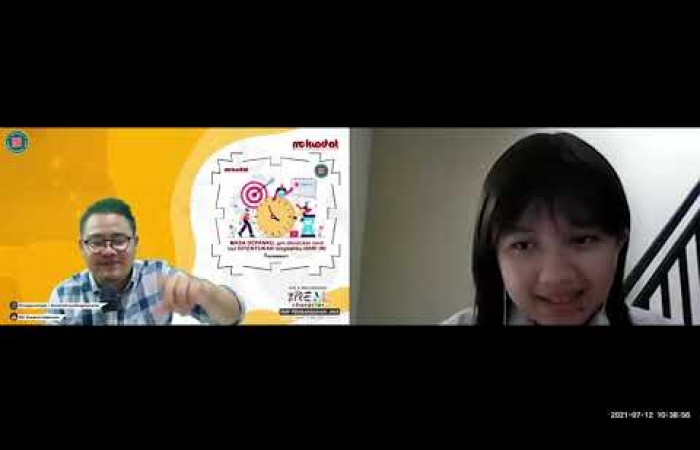 student training SMP Pembangunan Jaya, Belajar Karakter dengan game seru