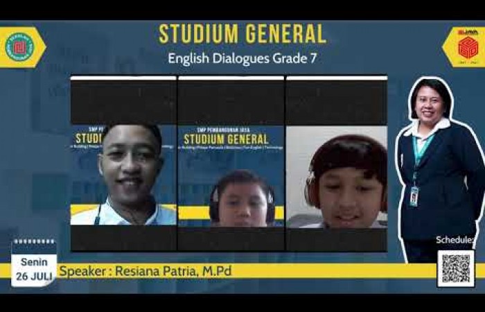 Studium General SMP Pembangunan Jaya Day 1