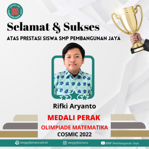 Medali Perak Matematika Cosmic 2022